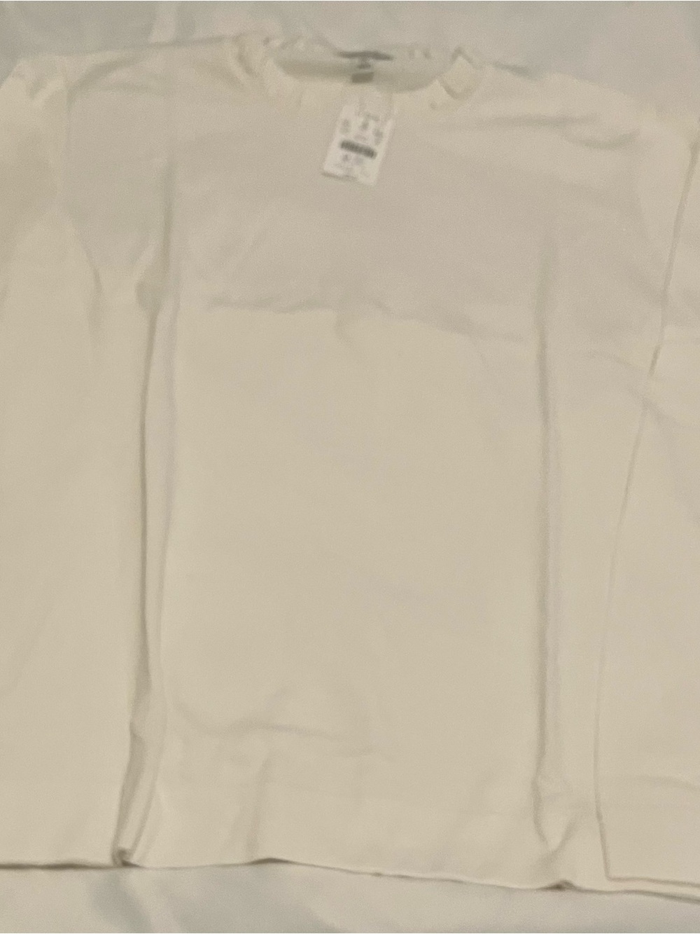 J. Crew Women’s Long Sleeve Tee in Off-White Size 2X Brand New Tags On